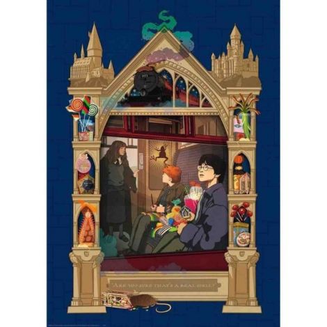 Puzzle Harry Potter Catre Hogwarts, 100 Piese - imagine 7